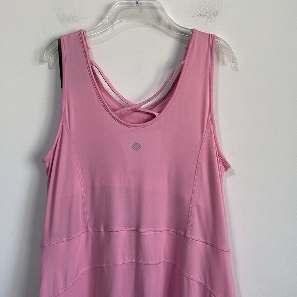 Zelos Sports Dress XL Strappy Sleeveless Palos Pink Active Shorts Under NEW - Picture 7 of 11